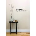 thumbnail image 1 of Decal Wall Sticker - Syrah Is Perfection Bottled Home Decor Picture Art 12x30 Inches, 1 of 2