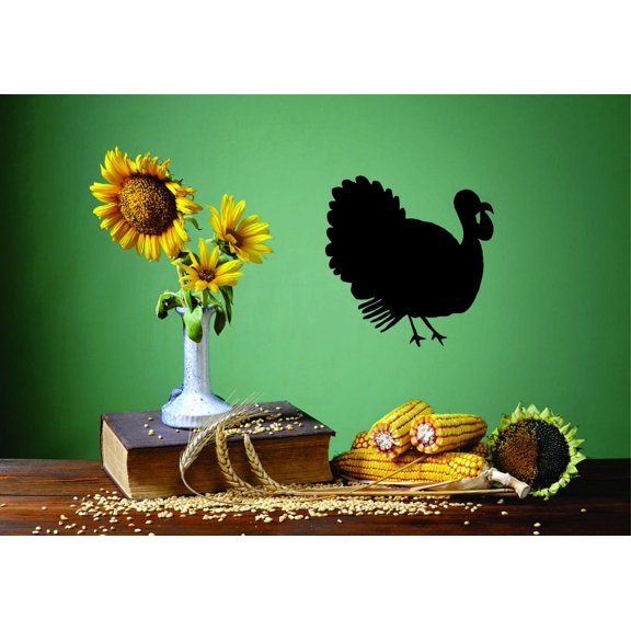 Decal - Wall Sticker : Turkey Seasonal Quote Home Decor Picture Art 16x24 Inches