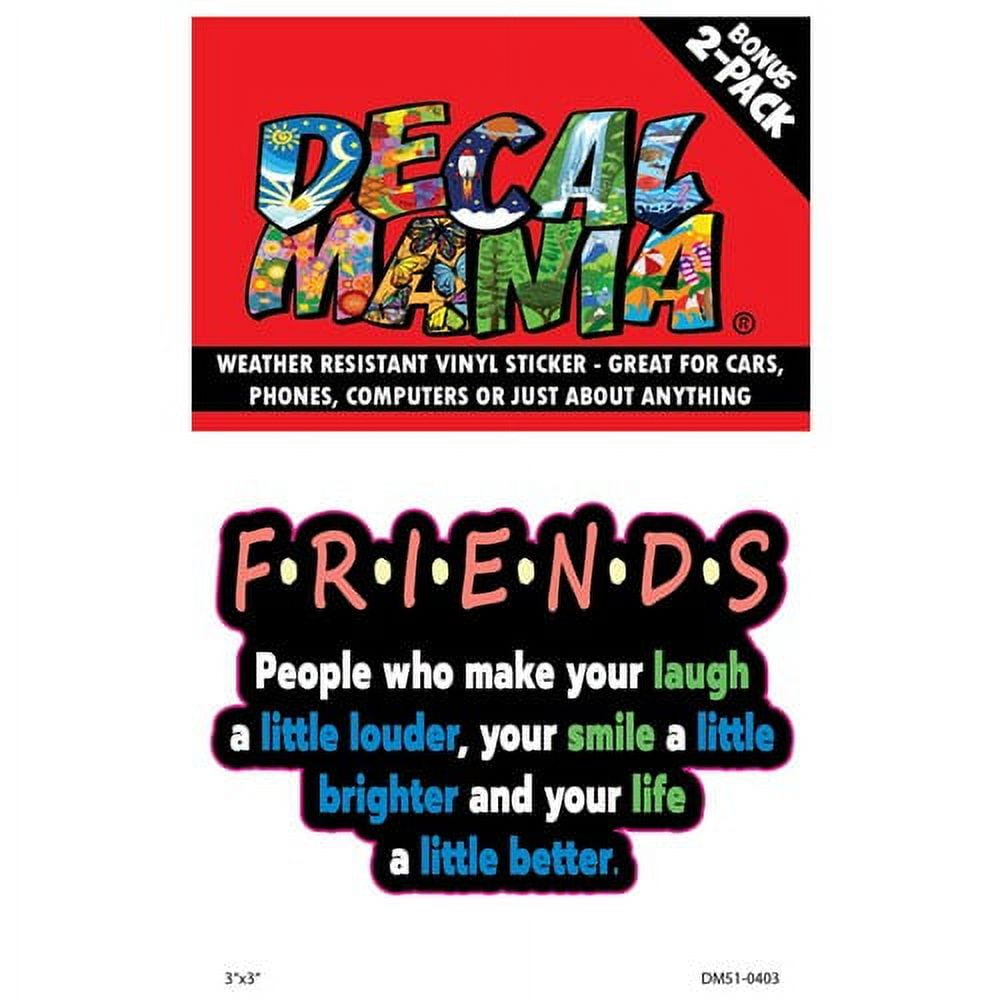 Friends Series Logo Sticker - Sticker Mania