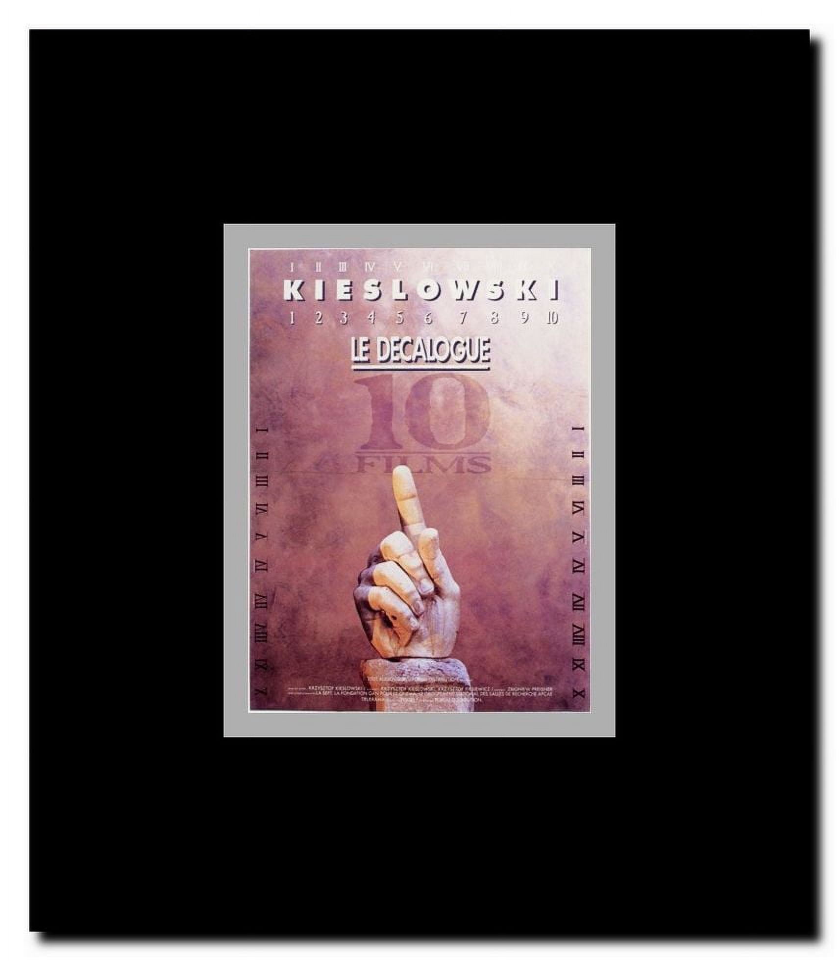 Decalogue Framed Movie Poster