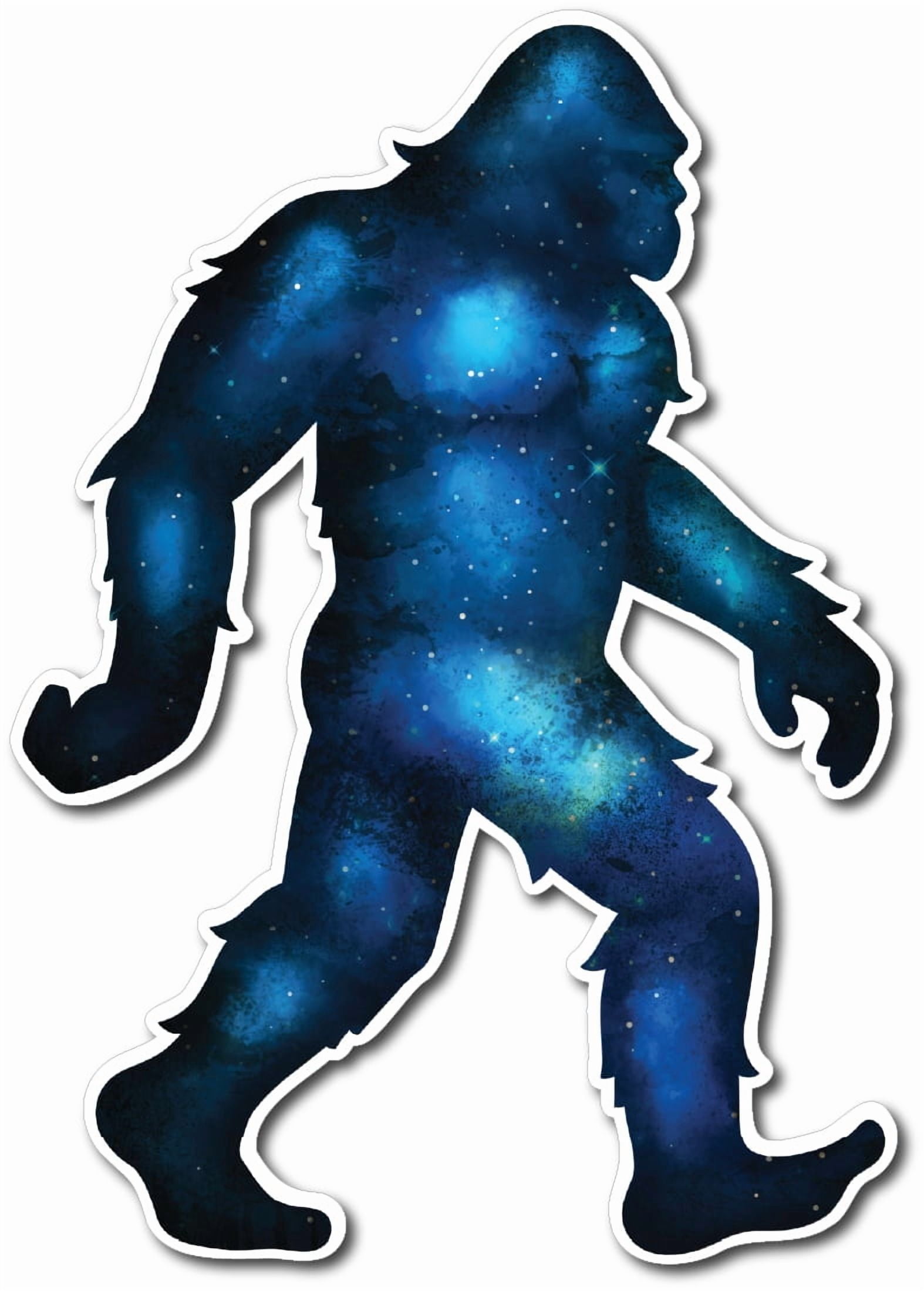 Decals by Haley Blue Space 18-Inch Sasquatch Bigfoot 3M Vinyl Decal ...