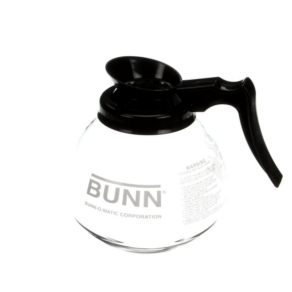 Bunn Decanter,Glass-Blk 12Cup 1Pk 42400.0101 - Genuine OEM Replacement Part