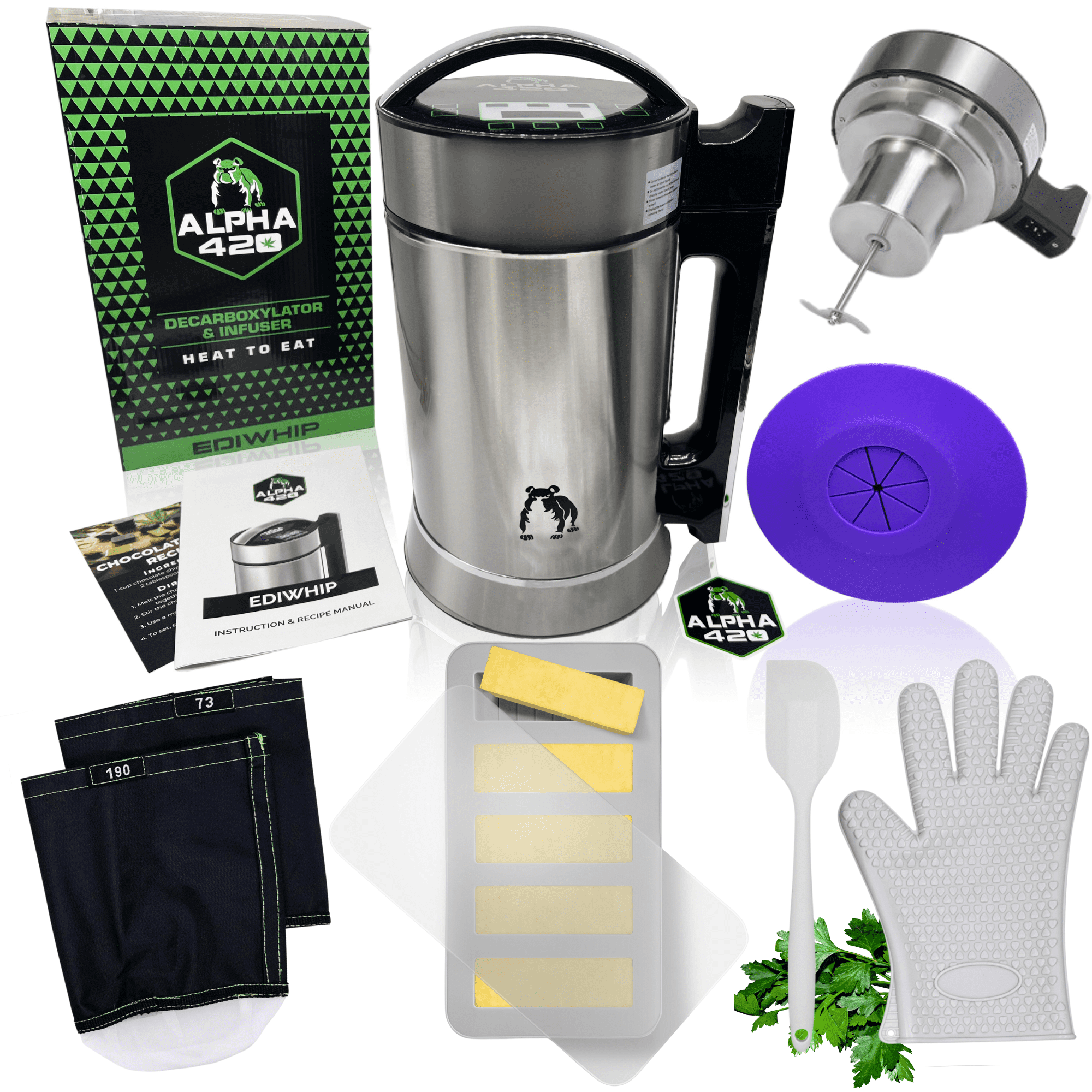 Decarboxylator and Infuser Machine, 2 in 1, Magic Butter Maker, Herb