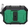 thumbnail image 1 of Decase for AirPods Pro 2nd Generation 2022 Case,(Secure Lock Mechanism) Rugged PC & Soft TPU Full-Body Cover Built-in Keychain Military Grade Protective Shell for AirPods Pro Gen 2,Deep Green, 1 of 9