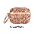 thumbnail image 1 of Decase for Airpods Pro 2019,Luxury Bling Glitter Full Protective Case with Keychain for Apple 2019 AirPods Pro Case Charging Case,Fashionable Shockproof AirPods Pro Case for Women Girls,Rosegold, 1 of 4