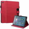 thumbnail image 1 of Decase for Amazon Fire Max 11 (13th Generation, 2023 Release) Slim Tablet Shell,Cute Patter Tri-Fold Stand Full Body Protection Cover Case with Anti-Slip Strips for Amazon Fire Max 11,Red, 1 of 7
