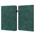 thumbnail image 1 of Decase for Amazon Kindle Fire Max 11 Case (13th Generation, 2023 Release) 11" Flip Leather Case with Card Slots Kickstand Pen Holder Flower Pattern Skin-Touch Shockproof Cover,Green, 1 of 8