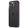 thumbnail image 1 of Decase for Apple iPhone 13 Pro Max Matte Case,iPhone 13 Pro Max Slim Case Drop Protection & Aluminum Alloy Lens Protection Translucent Anti-Fingerprint Phone Cover,for iPhone 13 Pro Max - Purple, 1 of 7