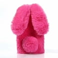 thumbnail image 1 of Decase for Apple iPhone 15 (2023) Plush Phone Cover,Cute 3D Rabbit Pattern Soft Case Warm Fluffy Fuzzy Fashion Shockproof Luxury Phone Shell Women Girly for iPhone 15,Rose, 1 of 1