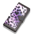 thumbnail image 1 of Decase for Apple iPhone 15 Plus,Luxury Premium PU Leather Folio Card Slots Stand Shockproof Wallet Phone Case With Crossbody Strap,for Apple iPhone 15 Plus - Leopard Purple, 1 of 7