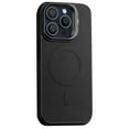 thumbnail image 1 of Decase for Apple iPhone 15,iPhone 15 Magnetic Case Compatible with Mag-Safe,Luxury PU Leather Case with Hidden Camera Kickstand,Shockproof Slim Phone Shell for iPhone 15 - Black, 1 of 8