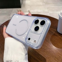 Decase for Apple iPhone 17 Pro Max 6.9" 2025 Magnetic Case,Rugged Hard PC TPU Hybrid Cover,Shock-Absorbent,Anti-Scratch,Lightweight Non-Slip Magnetic Clear Back Cover,Compatible with Mag Safe,White