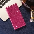 thumbnail image 1 of Decase Bling Case For Samsung Galaxy S24 Ultra,Fashionable PU Leather Magnetic Flip Wallet Cover Ultra Slim Scratch-resistant Phone Shell for Galaxy S24 Ultra (2024 Release),Rose, 1 of 7