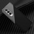 thumbnail image 1 of Decase Carbon Fiber Texture Phone Cases for Samsung Galaxy Z Fold 3, Shockproof fold Shell Super Light Thin Wireless Charging Friendly Case, Black+Silver, 1 of 1
