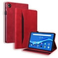 thumbnail image 1 of Decase Case for All-New Amazon Fire Max 11 Tablet (13th Generation, 2023 Release) with Pen Holder, Slim Folding Multi-Angle Stand Folio Wallet Card Slot Cover with Hand Strap for Fire Max 11,Red, 1 of 8