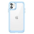 thumbnail image 1 of Decase Case For iPhone 11,Shockproof Rubber Soft Bumper Rugged Protective Clear Case Cover,6.1 inch,Blue, 1 of 4