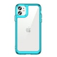 thumbnail image 1 of Decase Case For iPhone 11,Shockproof Rubber Soft Bumper Rugged Protective Clear Case Cover,6.1 inch,Clearblue, 1 of 4