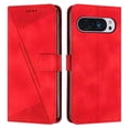 thumbnail image 1 of Decase Case for Google Pixel 9 / 9 Pro Case Wallet with Strap Lanyard, for Google Pixel 9 / 9 Pro Phone Case Leather with Card Holder Shockproof Flip Cover,Red, 1 of 9