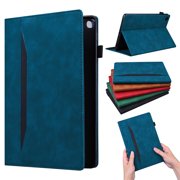 Decase Case for Samsung Galaxy Tab A11+ 11" 2025, Premium PU Leather Shockproof Folio Case,Business Tablet Wallet Cover with Flip Card Holder Stand for Tab A11+/A11 Plus/A9+/A9 Plus,Blue