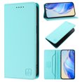 thumbnail image 1 of Decase Case for Google Pixel 7 Pro, RFID Business Wallet Phone Case, Leather Magnetic Closure Cover Built-in Stand,Mint, 1 of 11