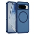 thumbnail image 1 of Decase Case for Google Pixel 9 Pro XL, Magnetic Case Wireless Charging Rugged Shockproof Drop Protection Phone Case,Darkblue+Blue, 1 of 7