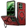 thumbnail image 1 of Decase Case for Moto G Power (2025), Shockproof Magnetic Phone Case with Ring Stand,Wireless Charging Compatible,Red, 1 of 6