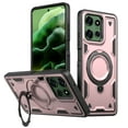 thumbnail image 1 of Decase Case for Moto G Power (2025), Shockproof Magnetic Phone Case with Ring Stand,Wireless Charging Compatible,Rosegold, 1 of 6