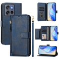 thumbnail image 1 of Decase Case for Moto G Stylus 5G (2025), Wallet Phone Case Leather Stand Cover with Shoulder Strap, Wireless Charging,Blue, 1 of 8