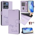 thumbnail image 1 of Decase Case for Motorola G Stylus 5G (2025), Premium Wallet Phone Case with Wrist & Long Strap, TPU + PU Leather Cover Built-in Stand,Purple, 1 of 10
