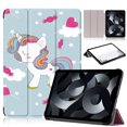 thumbnail image 1 of Decase Case for iPad 10th Generation (10.9-inch 2022), Smart Cover Auto Wake/Sleep Slim Trifold Stand Premium Protective Hard PC Back Cover for New Apple iPad 10.9 Inch, 3-Horse, 1 of 8