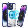 thumbnail image 1 of Decase Classic Hybrid Magnetic for iPhone 14 Case, Build-in Magnet Compatible with MagSafe Charging Slim Lightweight Shockproof Rugged Protective Cover for iPhone 14,Blue, 1 of 6