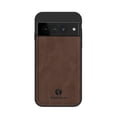 thumbnail image 1 of Decase Classic Rugged Back Case for Google Pixel 7A,Shockproof Luxury PU Leather Slim Fit Work with Magnetic Car Mount Holder Soft Snap-on Anti-Drop Protective Phone Cover,Brown, 1 of 7