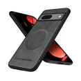 thumbnail image 1 of Decase Compatible with Google Pixel 7A Fashion Magnetic Case,Anti-Fingerprint PU Leather Phone Cover,Mag-Safe Case,Slim Fit Shockproof Protective Phone Case For Google Pixel 7A,Gray, 1 of 10