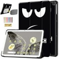 thumbnail image 1 of Decase Compatible with Google Pixel Tablet 2023 11 Inch, Shockproof Multiple Viewing Angles Stand Lightweight Ultra Slim Shell Hard PC + PU Leather Back Protective Cover,Big Eye, 1 of 8