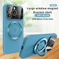 thumbnail image 1 of Decase Compatible with MagSafe Case for iPhone 13 Pro Max, Slim MagSafe Magnetic Full Cover Lens Protector,Anti-Scratch Shockproof with Built-in Ring Holder Stand Cover Case, skyblue, 1 of 1