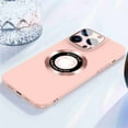 thumbnail image 1 of Decase Compatible with MagSafe Case for iPhone 14 Plus, Built-in Glass Camera Lens Protector Logo View,Slim Magnetic MagSafe Shockproof Anti-Fall Matte PC Back Cover Case, pink, 1 of 8