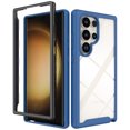 thumbnail image 1 of Decase Compatible with Samsung Galaxy S25 Anti-Scratch Soft TPU + Hard PC Hybrid Protective Case,Compatible with Samsung Galaxy S25 Cover,2 in 1 Dual Layer Shockproof Protective Phone Shell,Darkblue, 1 of 7