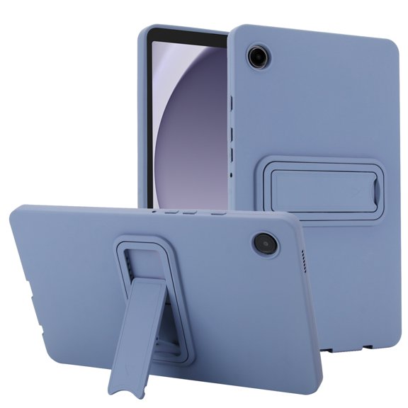 Decase Compatible with Samsung Galaxy Tab A9 8.7 Inch 2023 Case with Adjustable Stand, Shock-Absorbent Hard PC+TPU Cover for Kids, Anti-Scratch Matte Shell Cover,Lavendergray