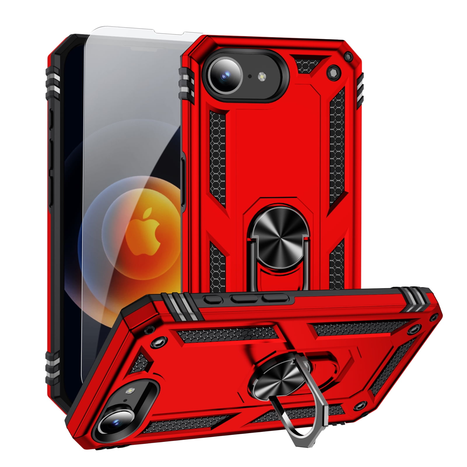 Decase Compatible with iPhone 16E 2025 Case+1-Pack Tempered Screen ...