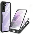 thumbnail image 1 of Decase Cover For Samsung Galaxy A05 Full Body Protection Case,Slim Shockproof with Built-in Screen Protector Silicone Bumper Dual-layer Protector Acrylic Back Cover Case ,Black, 1 of 8