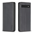 thumbnail image 1 of Decase Cover For Google Pixel 8,Shockproof PU Leather Book Folding Flip Folio Case with Card Holders Kickstand Magnetic Closure TPU Inner Shell Protective Cover for Women Men,black, 1 of 6