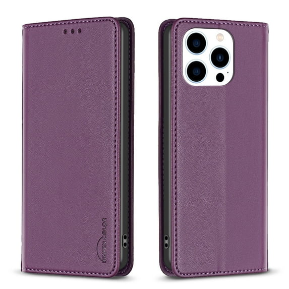 Decase Cover For iPhone 7 / 8 / SE 2022 & 2020,Shockproof PU Leather Book Folding Flip Folio Case with Card Holders Kickstand Magnetic Closure TPU Inner Shell Protective Cover for Women Men,purple