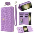 thumbnail image 1 of Decase Crossbody Wallet Case for Google Pixel 8,with Credit Card Slot Holder,Flip PU Leather Stand,Rugged Shockproof with Shoulder Strap & Wristband Full Body Protection Case Cover,Purple, 1 of 15