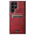 thumbnail image 1 of Decase Detachable Wallet Case for Samsung Galaxy S24+ Plus,Retro PU Leather Case [Compatible with Mag-Safe] Support Magnetic Car Mount Card Slots Holder Stand Phone Cover,for Galaxy S24 Plus - Red, 1 of 9