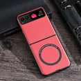 thumbnail image 1 of Decase For Motorola Razr 40 Leather Case, Compatible with Mag-Safe Charging,Ultra Slim Lightweight Shockproof Anti-Scratch Cover,Red, 1 of 9