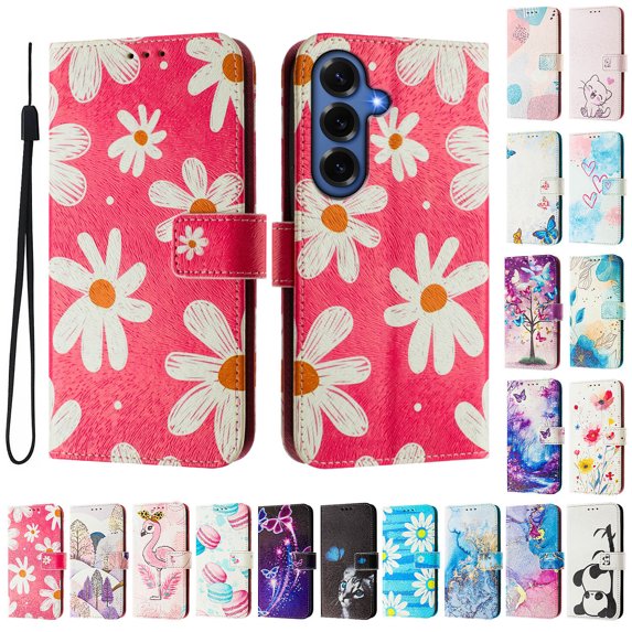 Decase For Samsung Galaxy S26+ Flip Case,Shockproof Wallet Cover with 3 Credit Card Slot,PU Leather Magnetic Closure Phone Cover with Lanyard,U