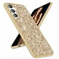 thumbnail image 1 of Decase Glitter Case for Samsung Galaxy A14 5G,Ultra Thin Slim Galaxy A14 Case Bling Sparkle Diamond Shockproof Protective Cover Case for Women Girls,Gold, 1 of 7