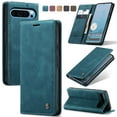 thumbnail image 1 of Decase for Google Pixel 10 /10 Pro Case, Shockproof Magnetic Premium PU Leather Folio Book Wallet All-in-One Flip Cover with Card Holder Kickstand, TPU Shock-Absorbent Protection Cover, Blue, 1 of 6