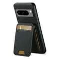 thumbnail image 1 of Decase for Google Pixel 8 Pro Magnetic Wallet Case with Credit Card Slot Holder,Flip PU Leather Stand,Slim Shockproof Anti-Scratch Drop Proof Durable Wallet Phone Case Cover,Black, 1 of 8
