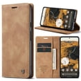 thumbnail image 1 of Decase for Google Pixel 9 / 9 Pro Wallet Case, Magnetic Stand Leather Flip Case with ID & Credit Card Slots Holder Case Wallet for Google Pixel 9 / 9 Pro,Brown, 1 of 7